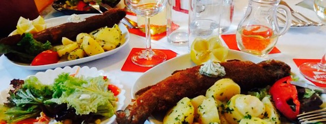 Pension Rosam餐厅图片