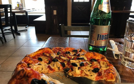 Tivoli's Wood Brick Oven Pzzr