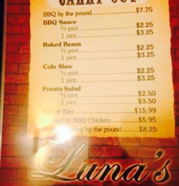 Luna's Bbq餐厅图片