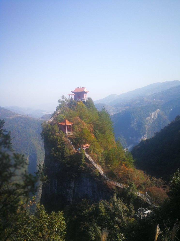 巴东女人谷风景