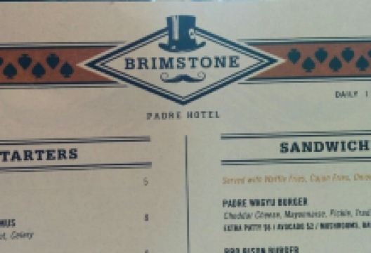 Brimstone美食图片