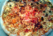 Pizza slice & slicy美食图片