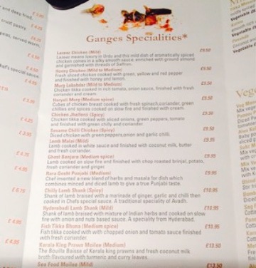 The Ganges Indian Restaurant