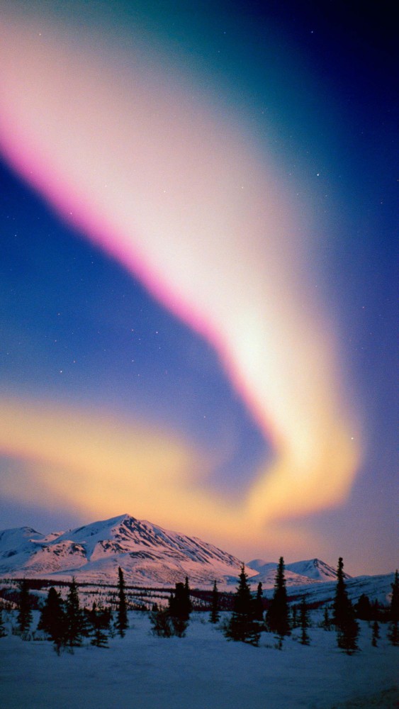 阿拉斯加北极光