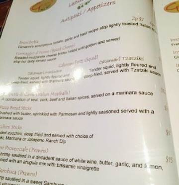 Giovanni's Ristorante餐厅图片