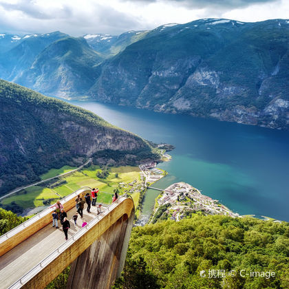 挪威斯泰格斯坦观景台+艾于兰峡湾+Kjosfossen 肖斯瀑布一日游