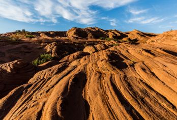 陕西波浪谷景区一日游【榆林出发直通车】【丹霞地貌博物馆——波浪谷】
