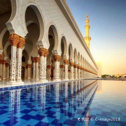 阿联酋阿布扎比卢浮宫+阿布扎比总统府+谢赫扎耶德大清真寺一日游