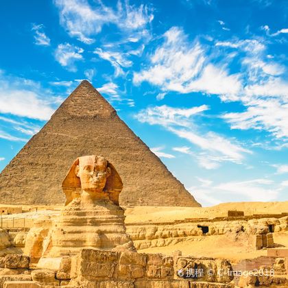 埃及开罗+胡夫金字塔+狮身人面像+太阳船博物馆+图坦卡蒙的财富一日游