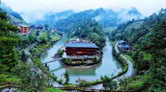 中国游记图片] 古桃花源，一处隐藏山的山水乌托邦，避暑圣地，康养中心