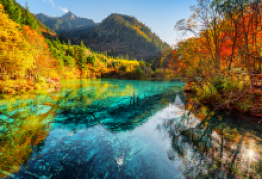 九寨沟风景区景点图片