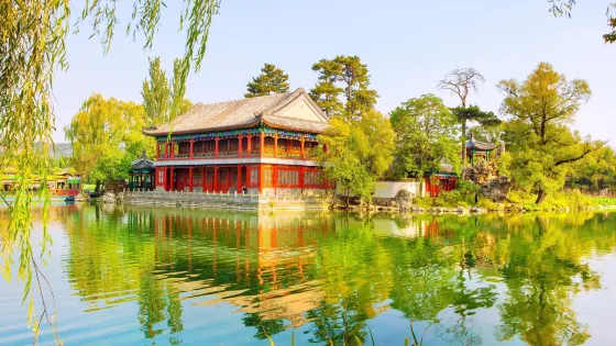 承德避暑山莊-煙雨樓
