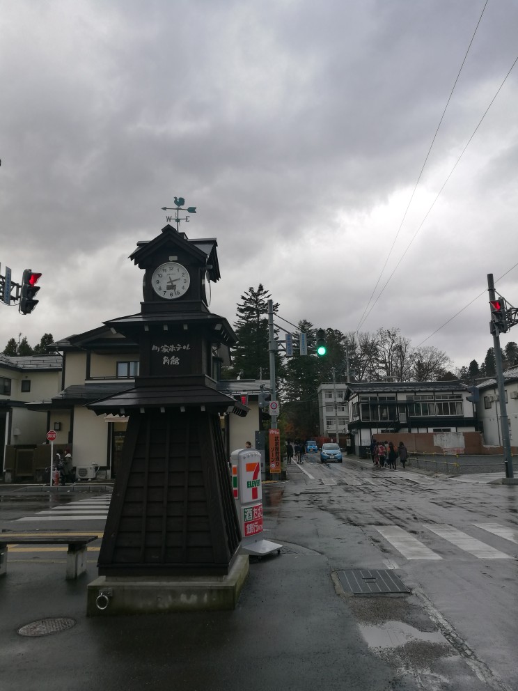 雨中漫步秋田角馆武士屋敷