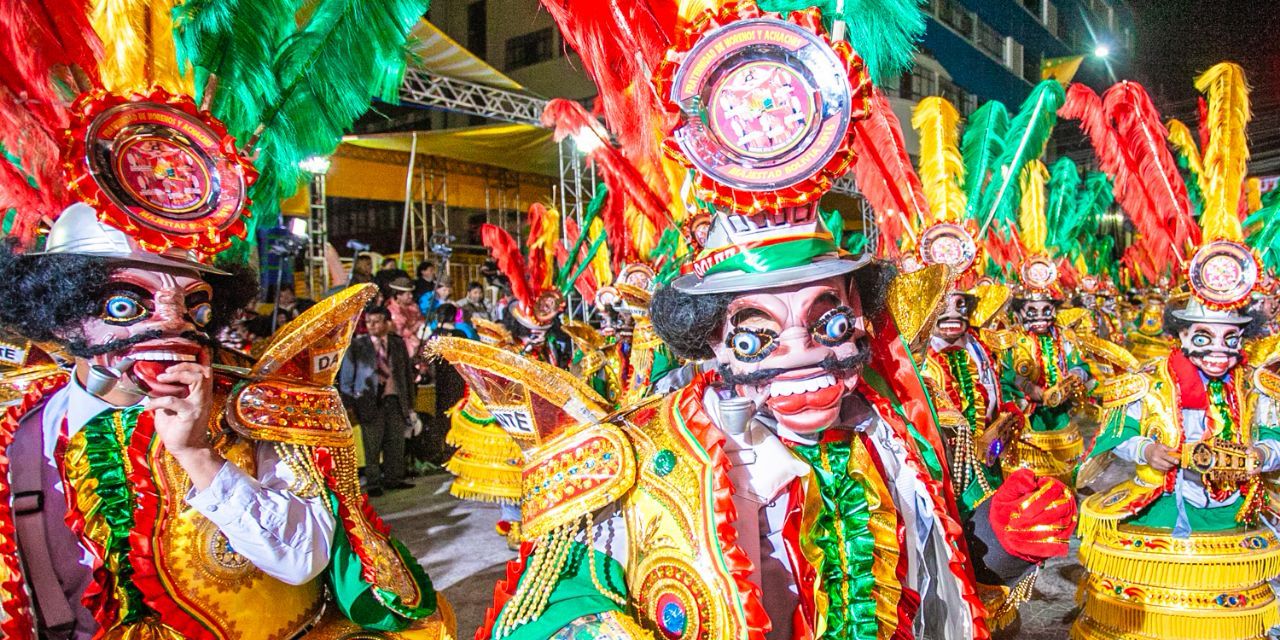 #在当地过节# 不眠狂欢盛典，玻利维亚奥鲁罗狂欢节
