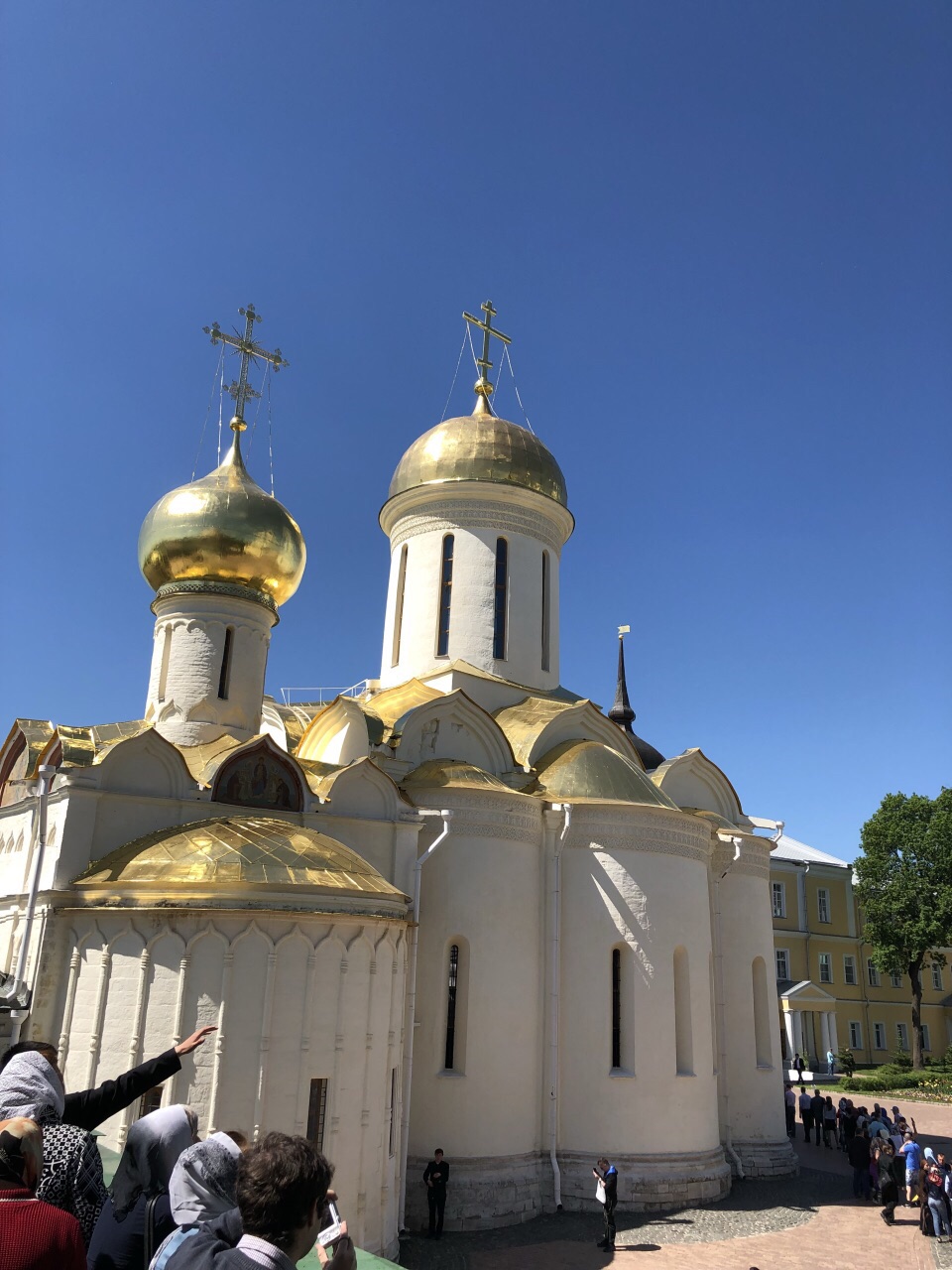 遇见莫斯科第二天——莫斯科郊外——谢尔盖耶夫圣三一教堂区