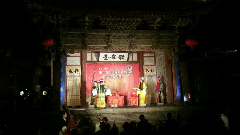渭南韩城文庙夜景之五