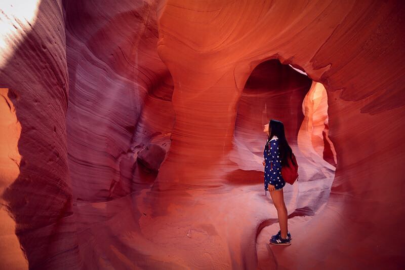 北美最美峡谷 美国亚利桑那州 羚羊峡谷 #元旦去哪玩