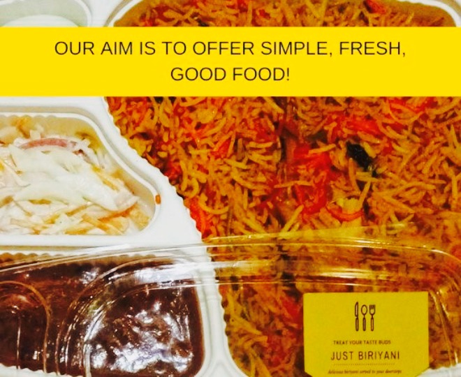 Just Biriyani - Homemade Biriyani