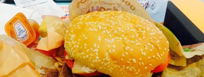 Burger king餐厅图片