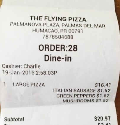 The Flying Pizza餐厅图片