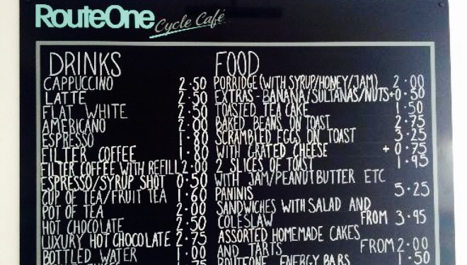 RouteOne Cycle Cafe餐厅图片
