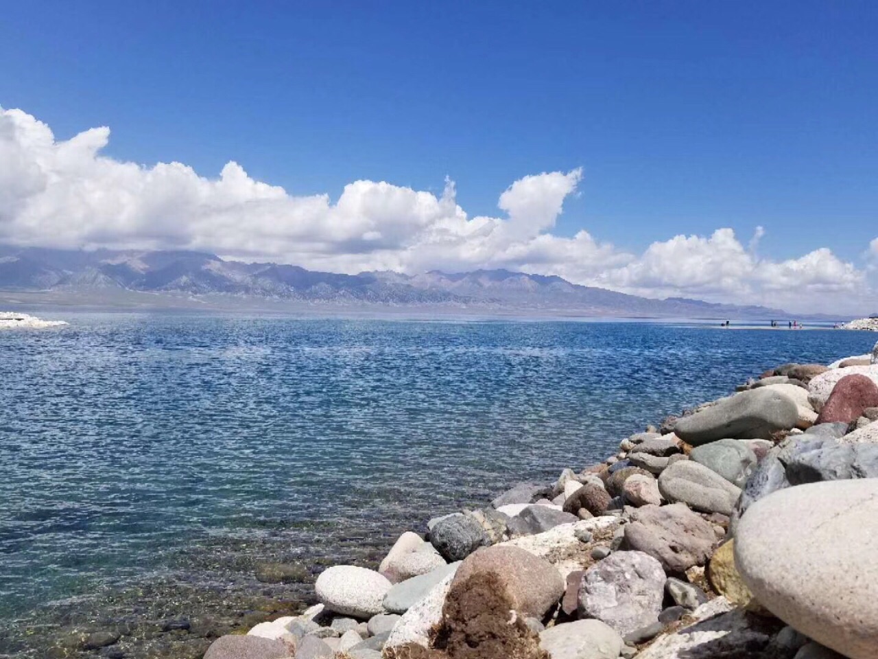 大美新疆、美丽赛湖