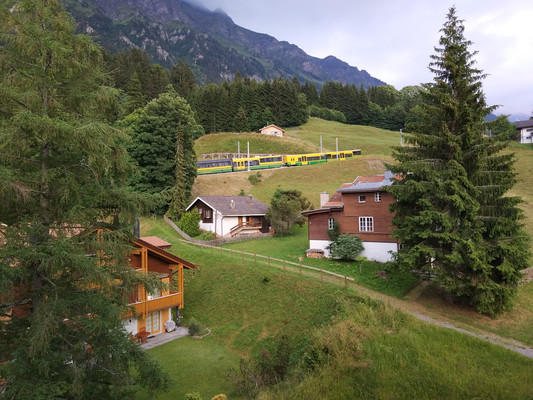 徒步少女峰，需住文根小镇---瑞士3周自由行（16）