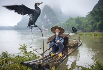 桂花号主题游船桂林漓江风景一日游【含接送码头+全景5A漓江】【船游美丽的特色河流之桂林漓江，桂林山水精髓的所在，让您不虚此行！】