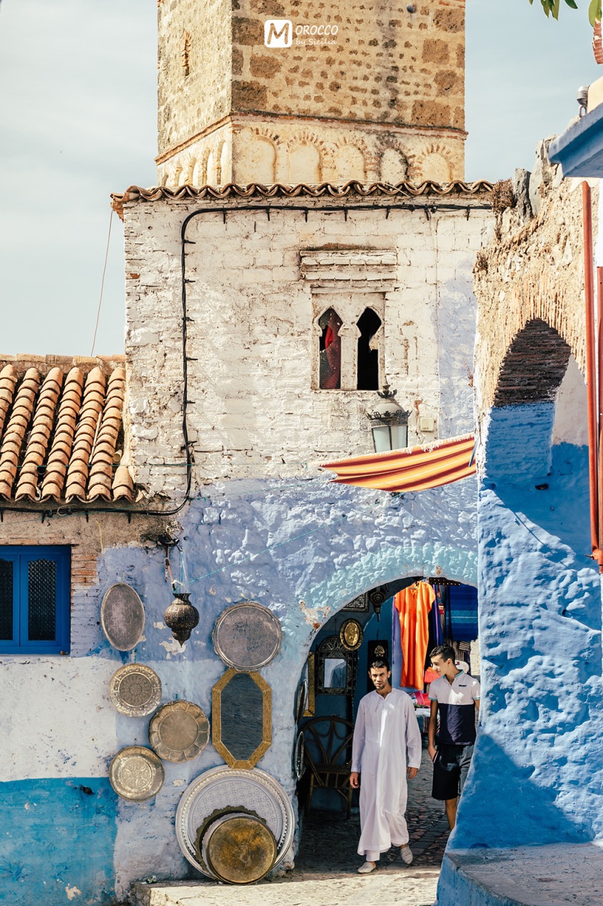 网红国家摩洛哥，最上镜的蓝白小镇
