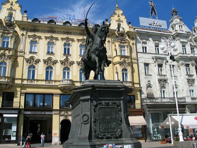 Ban Josip Jelacic Monument