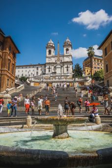 携程攻略】罗马西班牙广场图片,罗马西班牙广