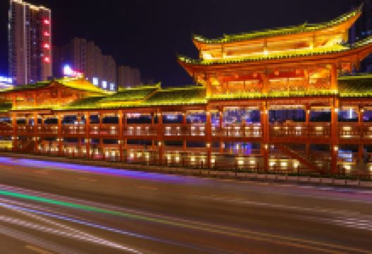 西山大桥景点图片