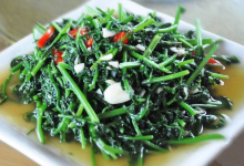荔波美食图片-水蕨菜