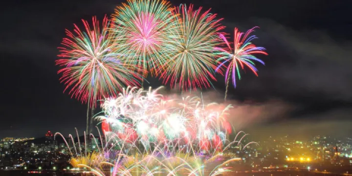 安倍川花火大會