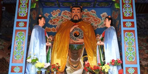 太昊伏羲陵文化旅遊區-畫卦台