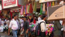 曼加尔达斯市场-孟买-湖绿紫