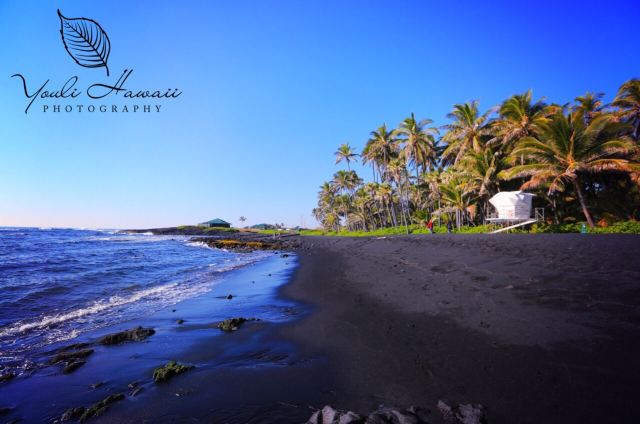 Punaluu Black Sand Beach