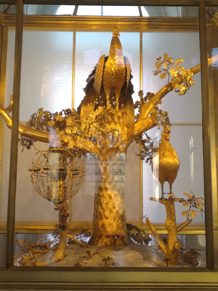 冬宫的展品 在冬宫内展示的文物