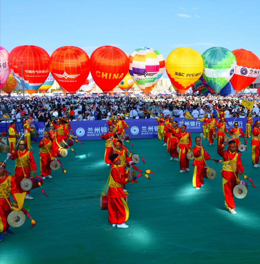 兰州安宁---热气球的欢乐节日