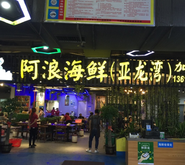 SanYa A Lang Seafood JiaGong ( Da Dong Hai Guan Jing )