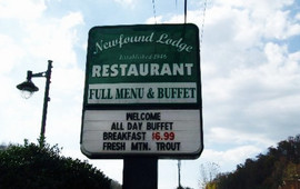 Newfound Lodge Restaurant