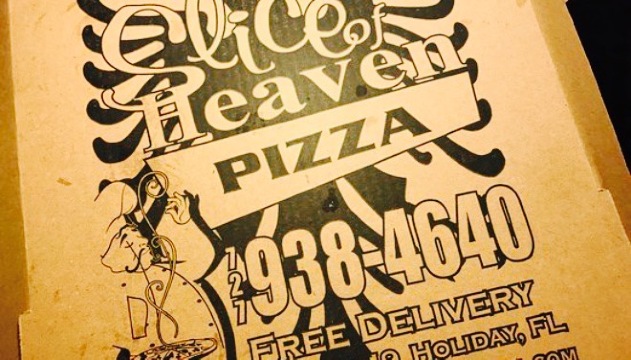 Slice of heaven pizza