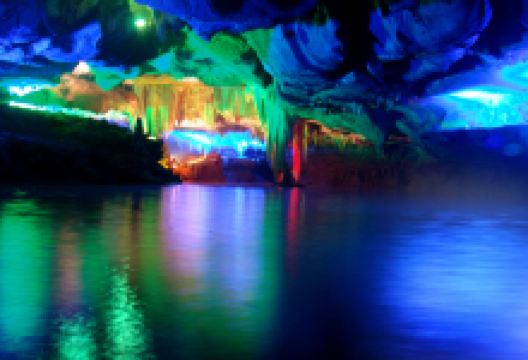 万年旅游图片-万年稻源盘古情旅游度假区+神龙宫一日游