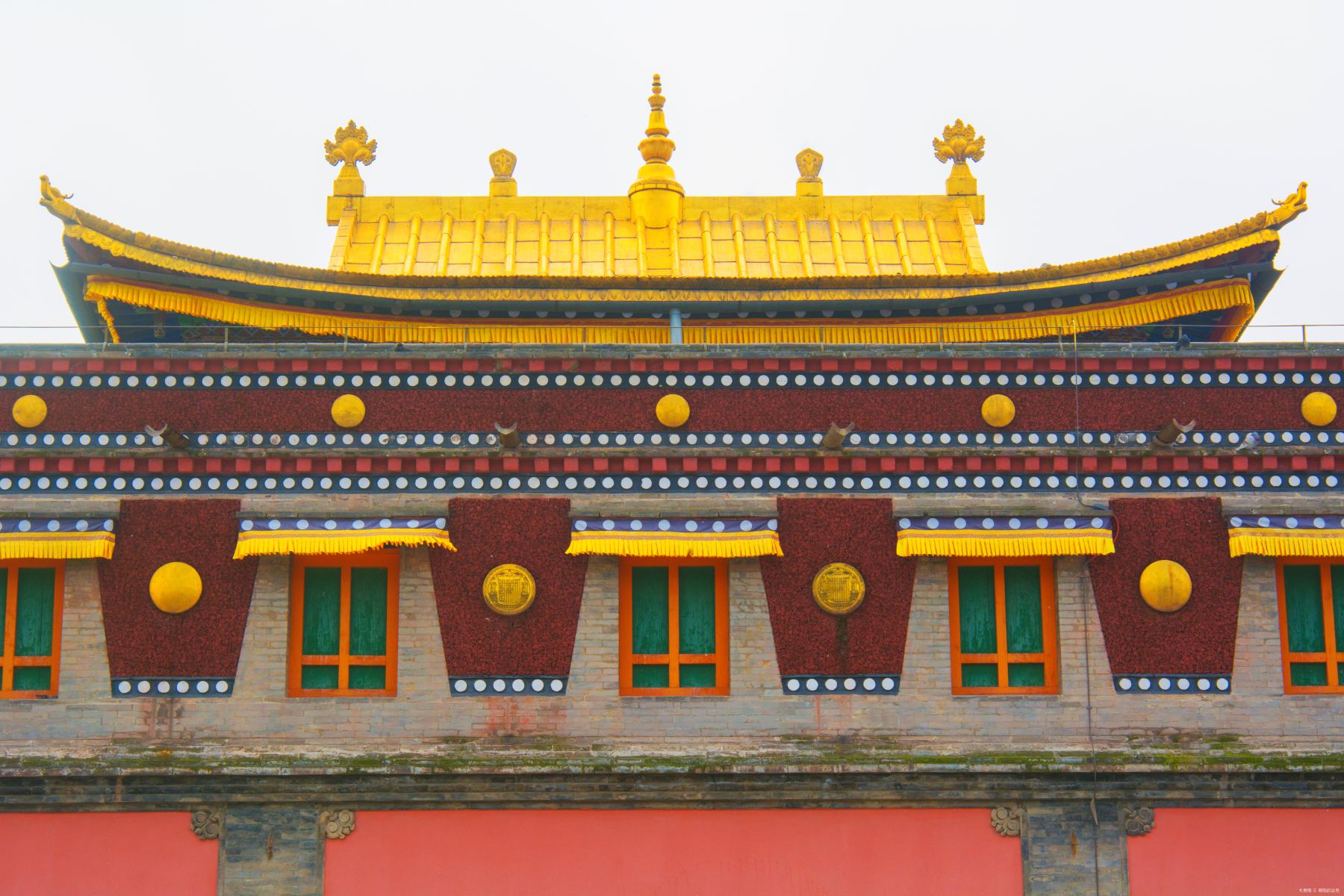 塔尔寺大金瓦殿