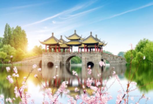 蜀冈瘦西湖风景名胜区-五亭桥景点图片