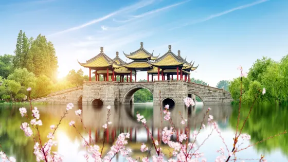 蜀岡瘦西湖風景名勝區-五亭橋