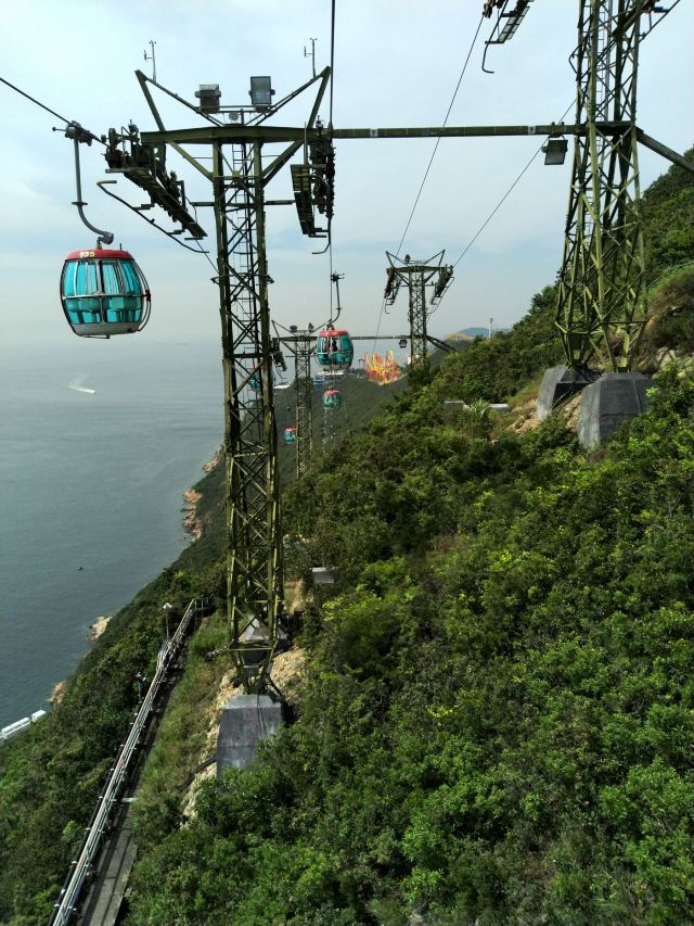 香港海洋公园登山缆车