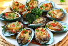 青岛美食图片-鲍鱼