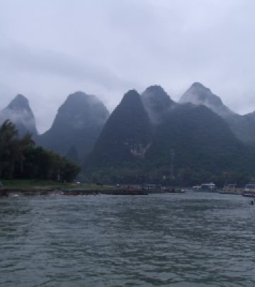 镇远古城游记图文-好一幅水墨画：荔波樟江，黄果树瀑布，桂林山水，德天跨国大瀑布