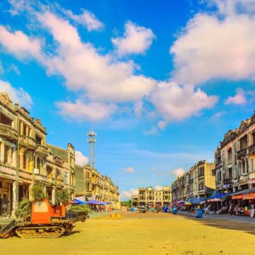 江门赤坎华侨古镇+赤坎南楼+梅家大院+浮月村一日游@私家团